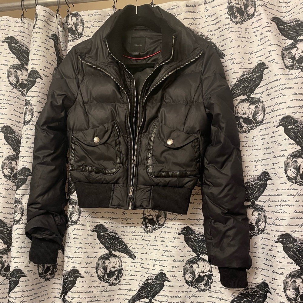 Express duck down jacket, double zip Size medium